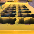 Solid brick mould used for brick making machine